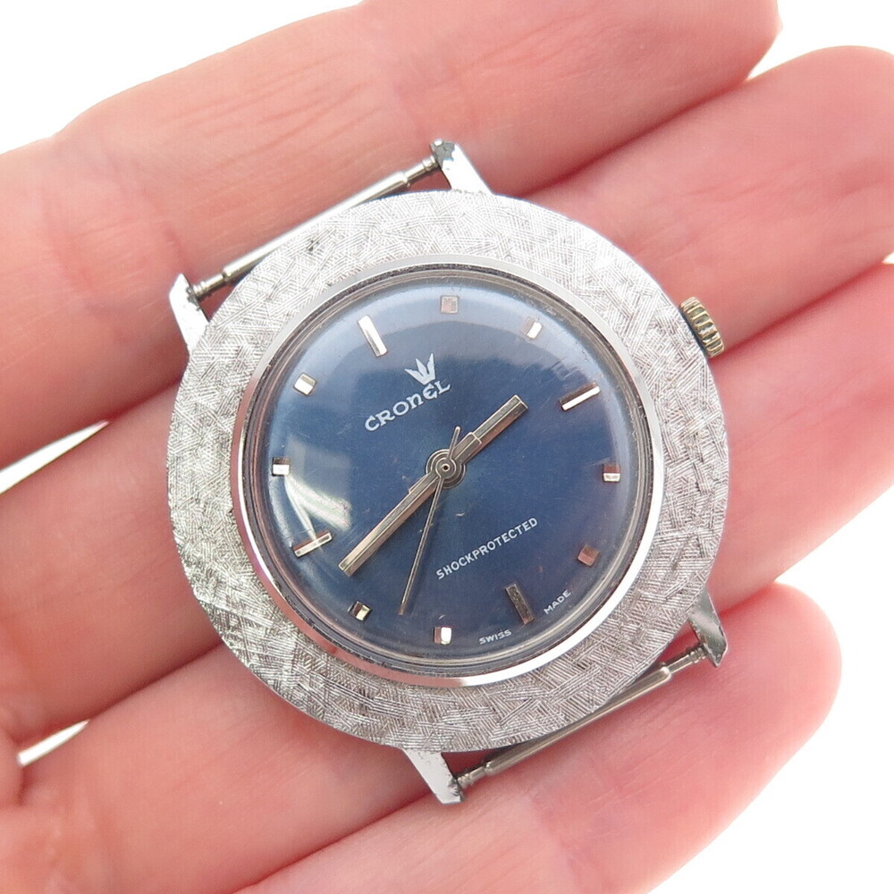 Cronel Vintage Swiss Park-Royal 671 Manual Wind Movement Shock-Protected Watch